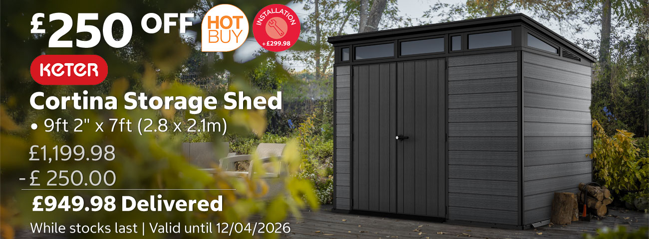 keter cortina storage shed