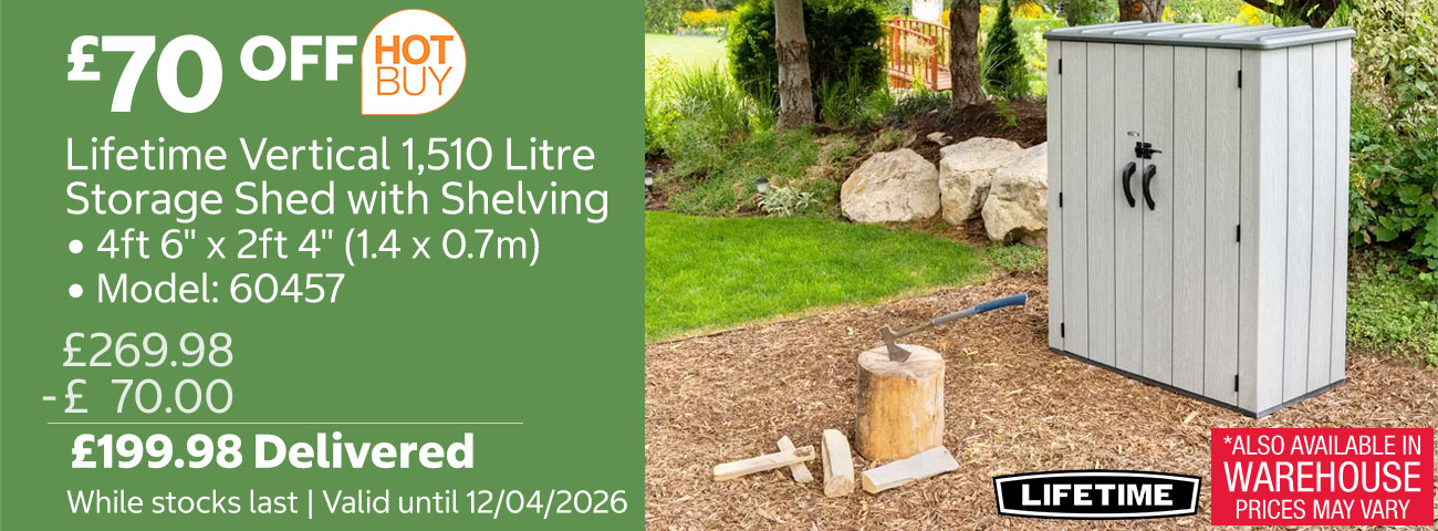 lifetime storage shed