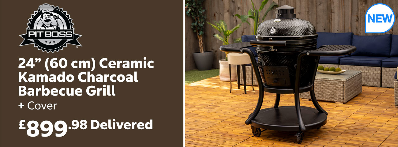 Pit Boss 24” (60 cm) Ceramic Kamado Charcoal Barbecue Grill