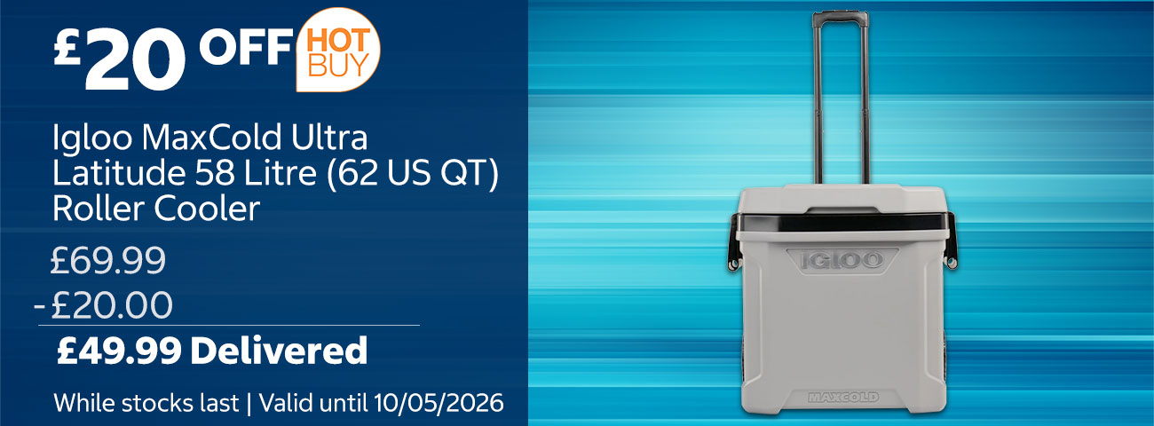 igloo maxcold roller cooler