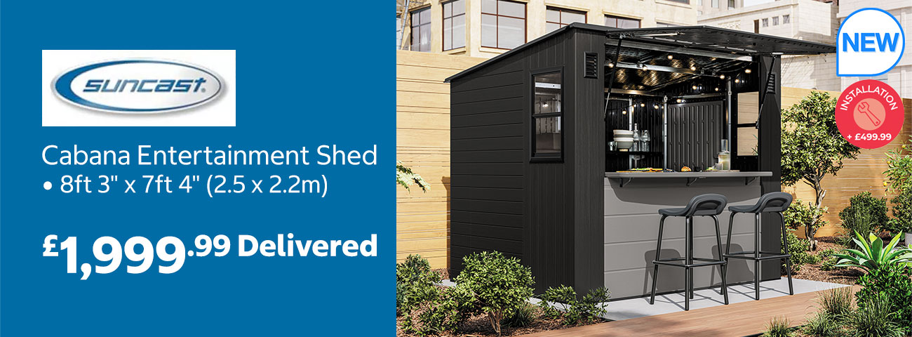 suncast entertainment shed