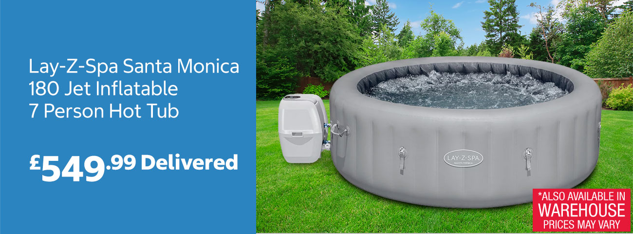 lay z spa santa monica hot tub