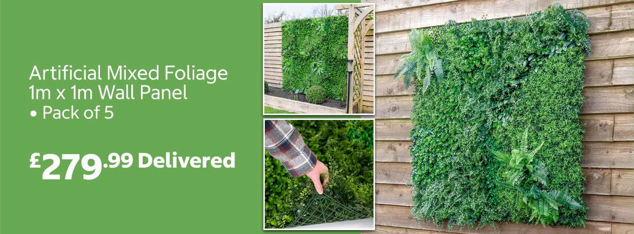 artificial mixed foliage