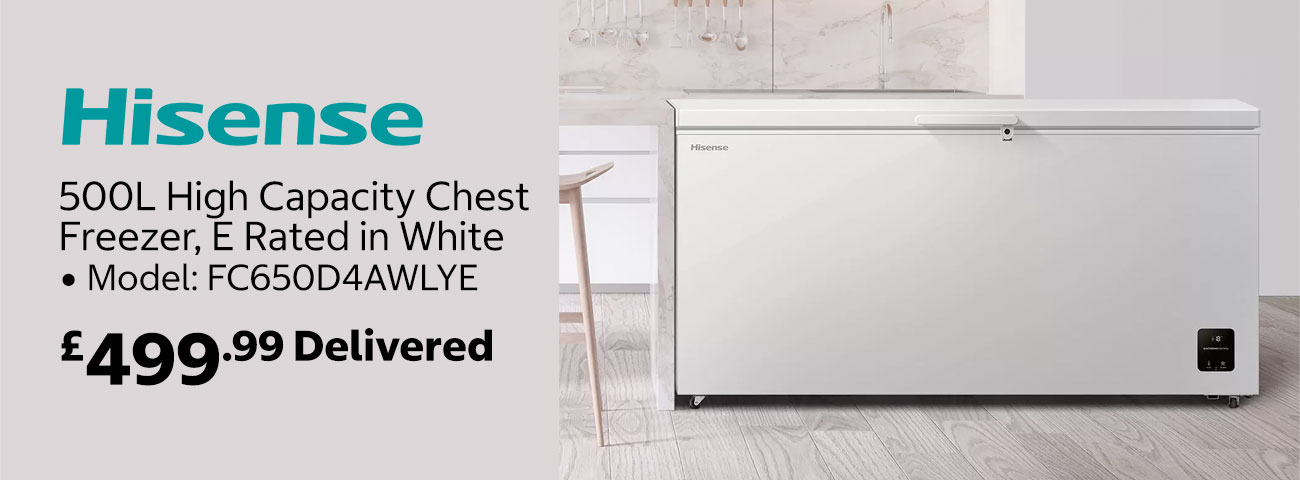 hisense chest freezer