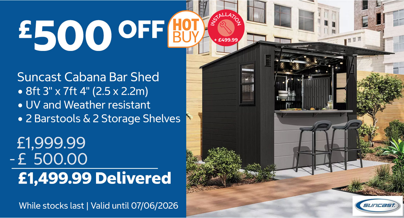 suncast cabana bar shed
