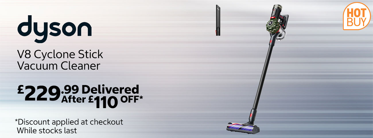 dyson v8 cyclone stick vacuum cleaner