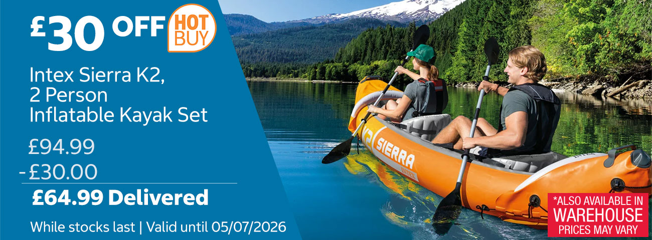 intex sierra k2 2 person kayak