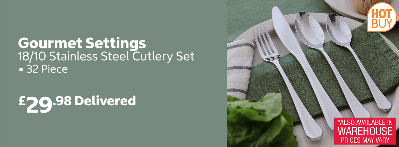 Gourmet Settings Cutlery Set