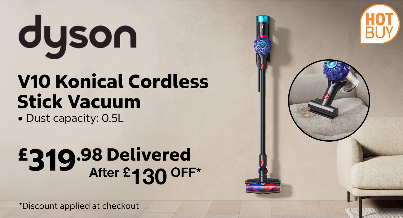 Dyson V10 Konical Cordless Stick Vacuum