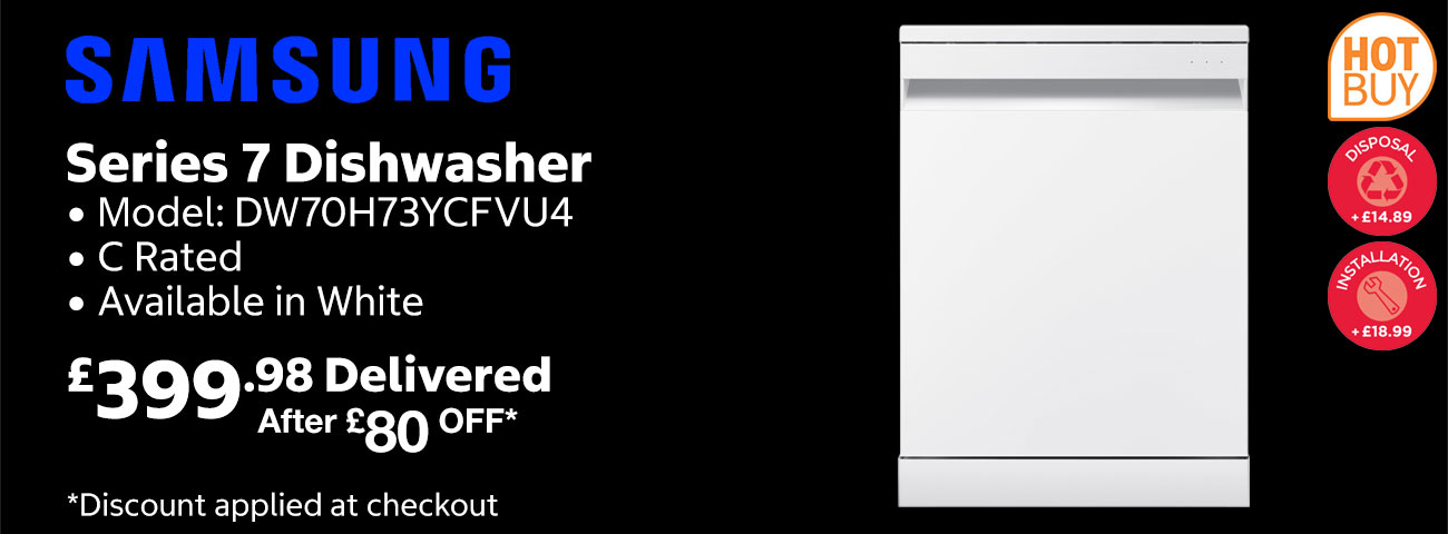 Samsung DW70H73YCFVU4 Series 7 Dishwasher
