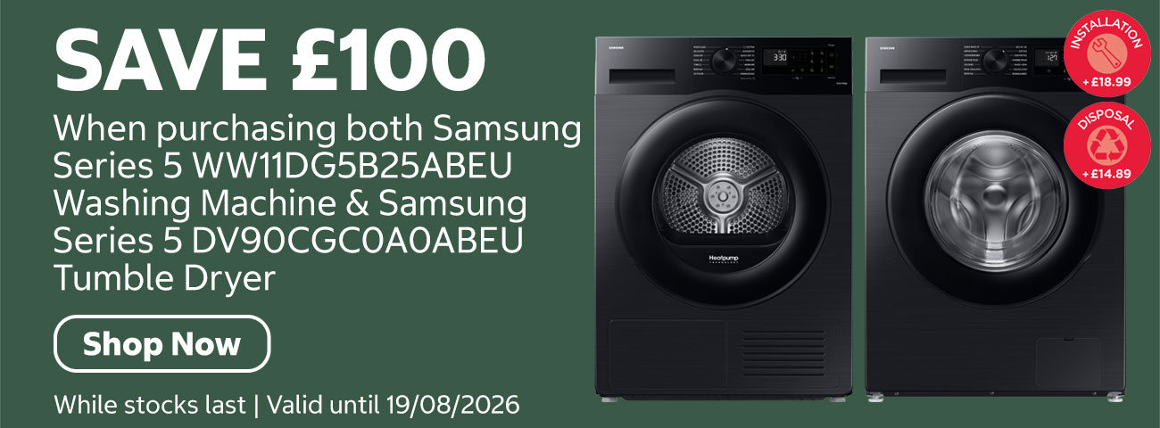 Samsung Series 5 Washing Machine and Tumble Dryer