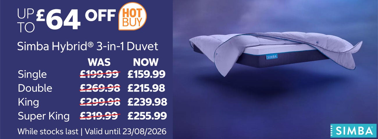 simba hybrid duvet