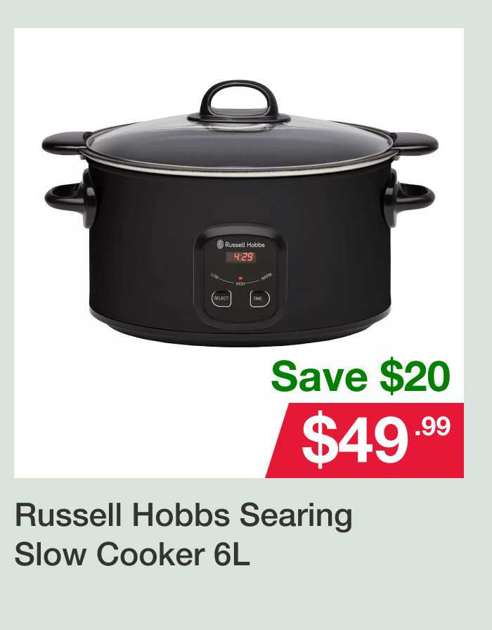 Russell Hobbs Searing Slow Cooker 6L