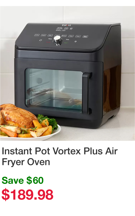 Instant Pot Vortex Plus Air Fryer Oven