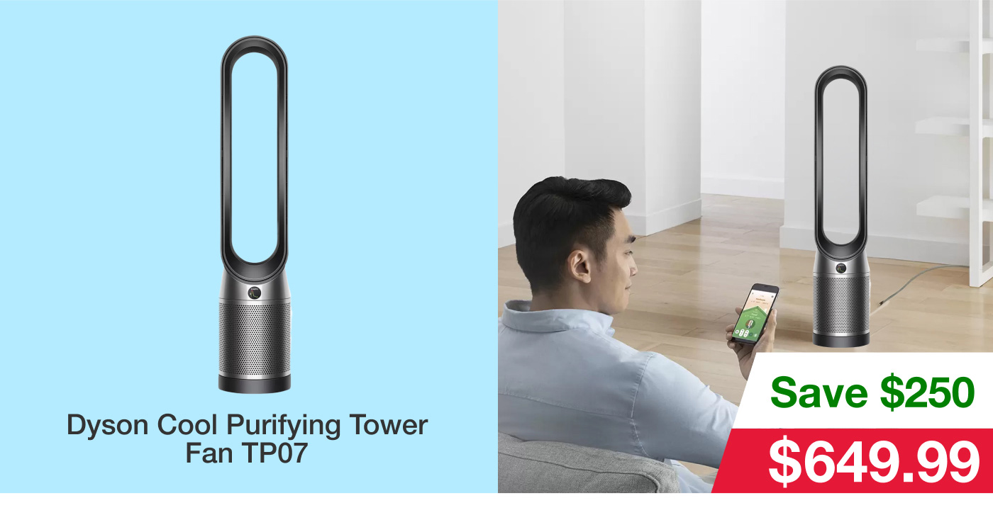 Dyson Cool Purifying Tower Fan TP07