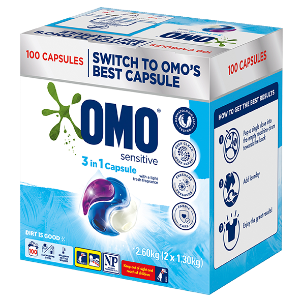 OMO Triple Capsules Active 100 count