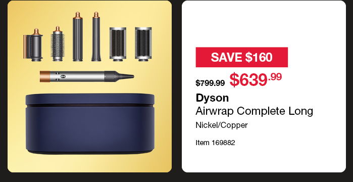 Dyson Airwrap Complete Long Nickel/Copper