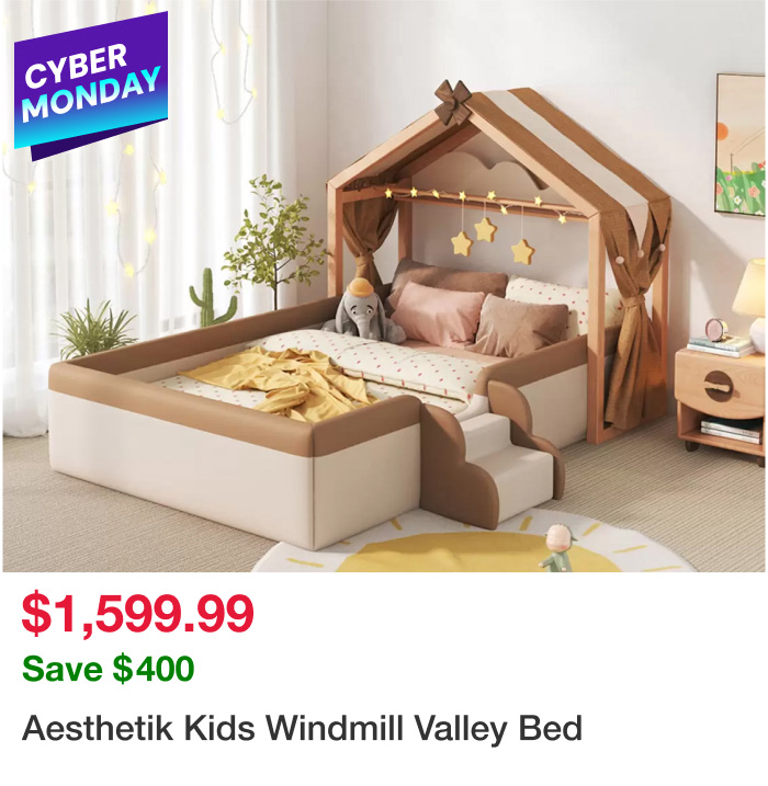 Aesthetik Kids Windmill Valley Bed