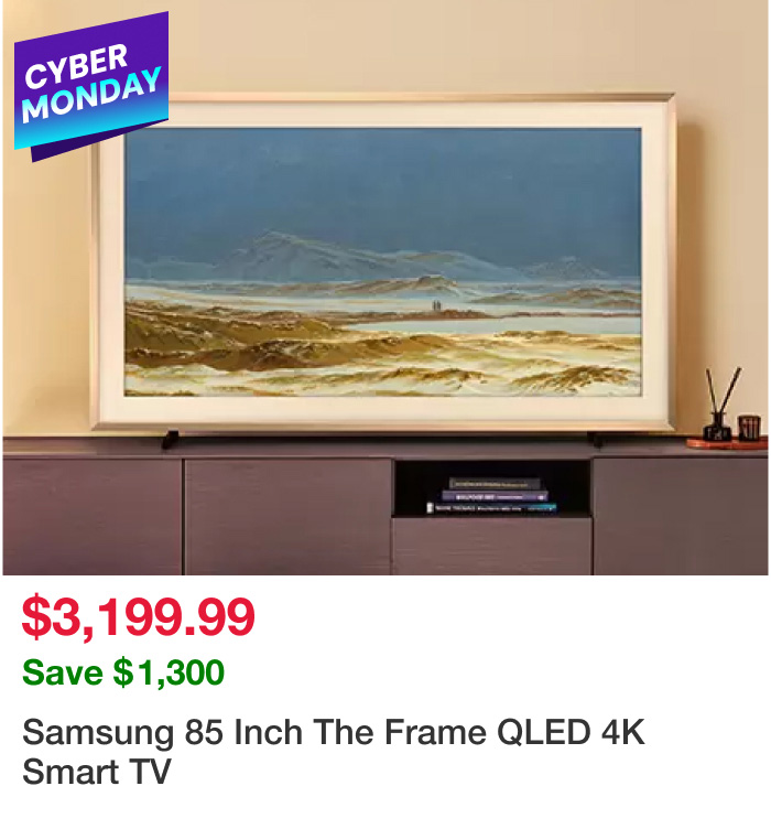 Samsung 85 Inch The Frame QLED 4K Smart TV