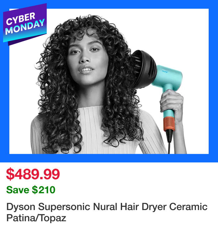 Dyson Supersonic Nural Hair Dryer Ceramic Patina/Topaz