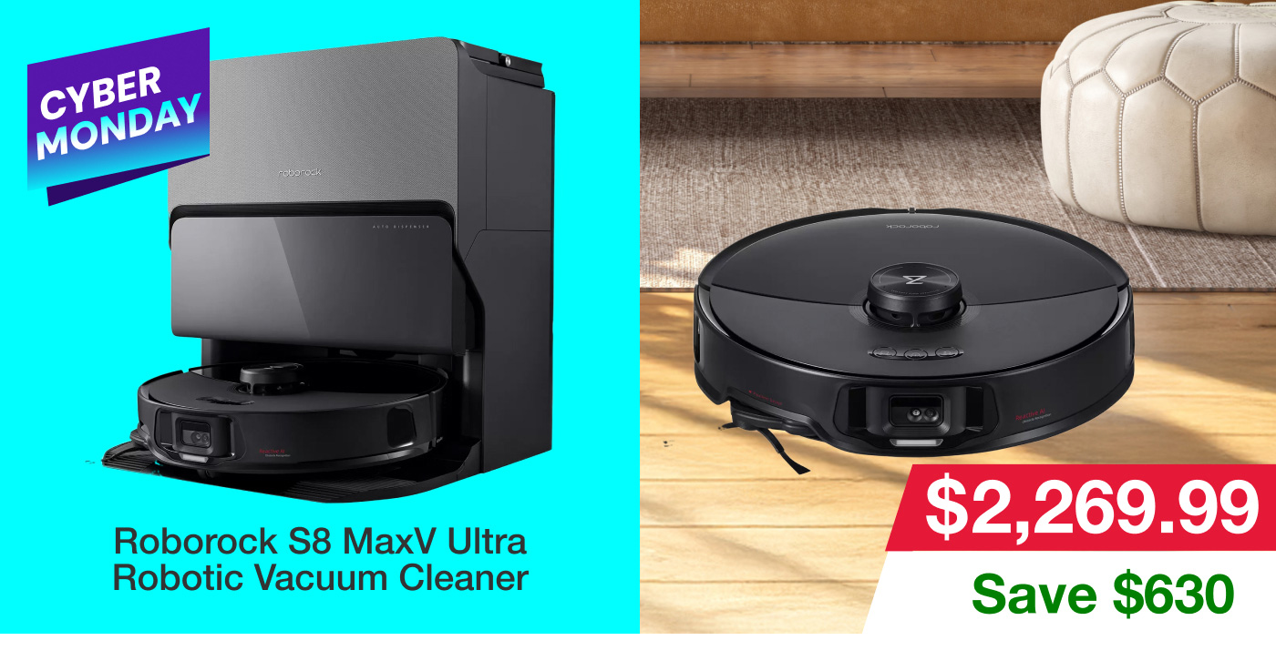 Roborock S8 MaxV Ultra Robotic Vacuum Cleaner