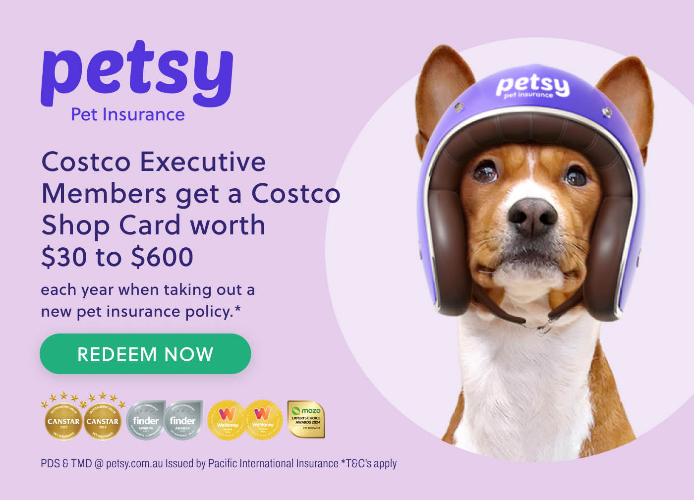 petsy pet insurance | Banner