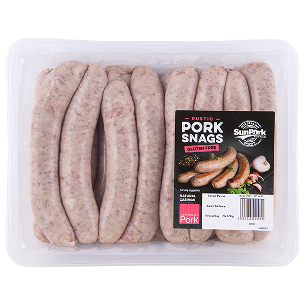 Sunpork Rustic Pork Sausages