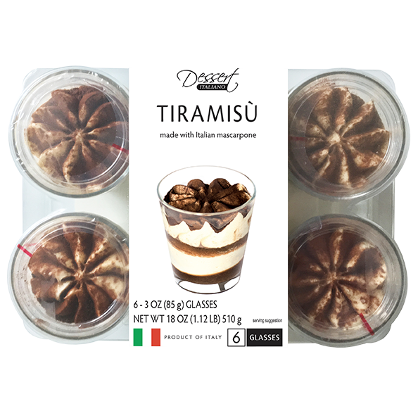 Dessert Italiano Tiramisu 6 x 85g