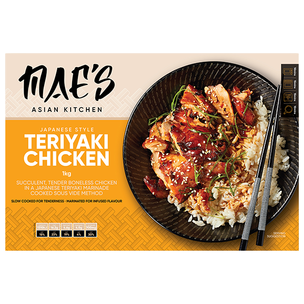 Mae’s Asian Kitchen Teriyaki Chicken 1kg