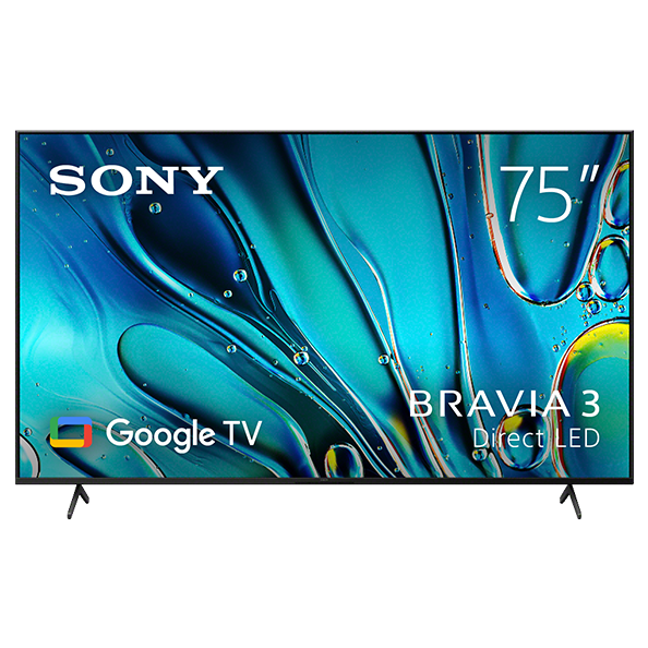 Sony 75 Inch BRAVIA 3 4K HDR Google TV K75S30