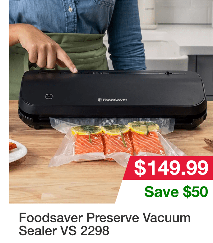 Foodsaver Preserve Vacuum Sealer VS 2298