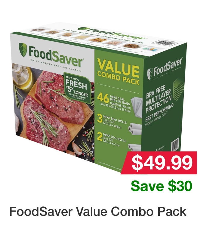 FoodSaver Value Combo Pack