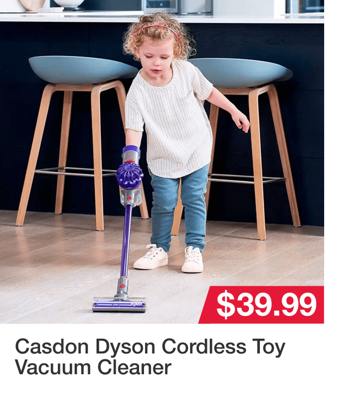 Casdon Dyson Cordless Toy Vacuum Cleaner