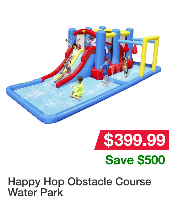 Happy Hop Obstacle Course Water Park