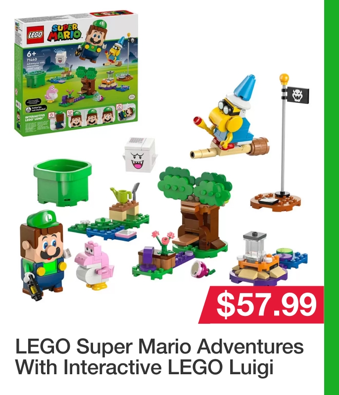 LEGO Super Mario Adventures With Interactive LEGO Luigi