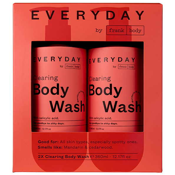 Frank Body Clearing Body Wash 2 x 360ml