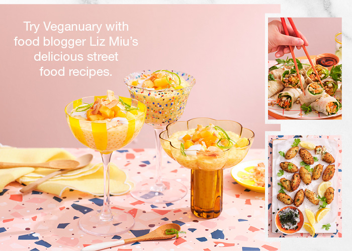 Try Veganuary with food blogger Liz Miu’s delicious street food recipes.