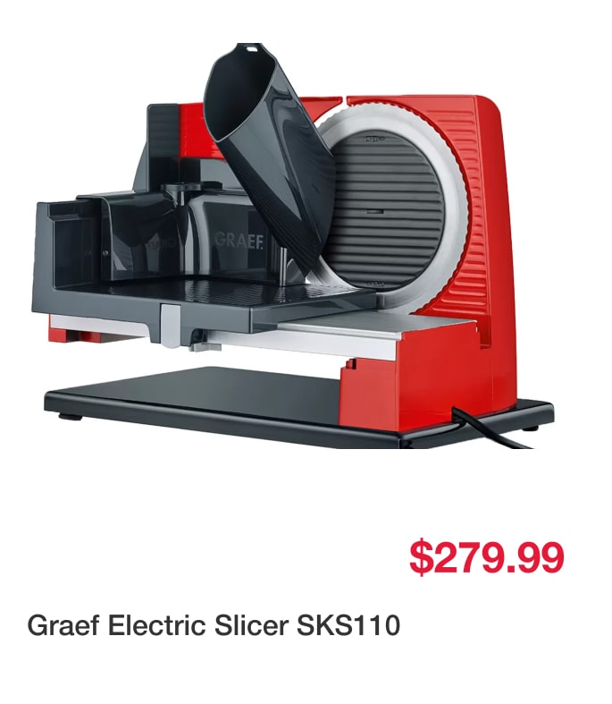 Graef Electric Slicer