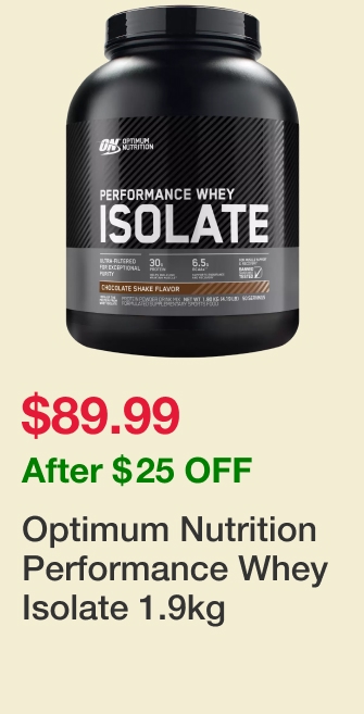 Optimum Nutrition Performance Whey Isolate 1.9kg