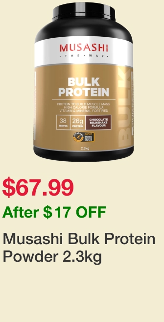 Musashi Bulk Protein Powder 2.3kg