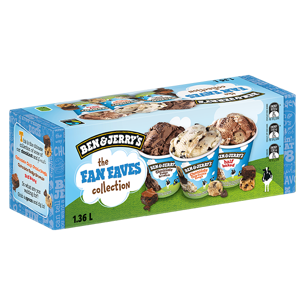 Ben & Jerry’s The Fan Faves Collections 3 pack, 1.36L