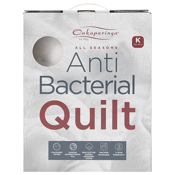 Onkaparinga Antibacterial All Season Quilt King