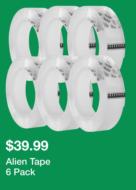 Alien Tape 6 Pack