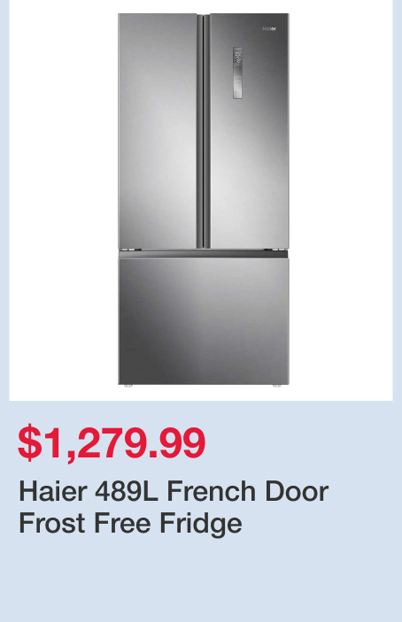 Haier 489L French Door Frost Free Fridge