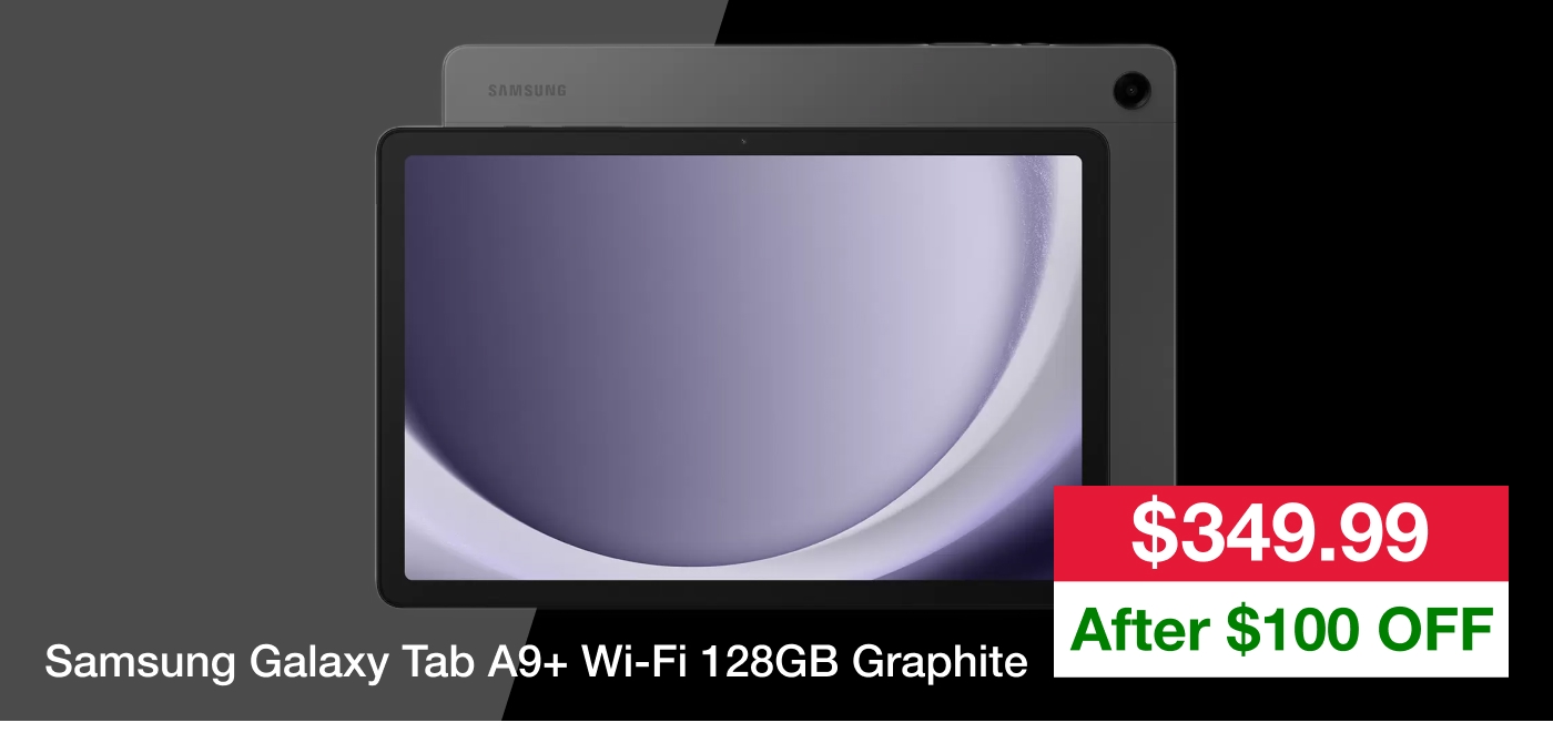 Samsung Galaxy Tab A9+ Wi-Fi 128GB Graphite