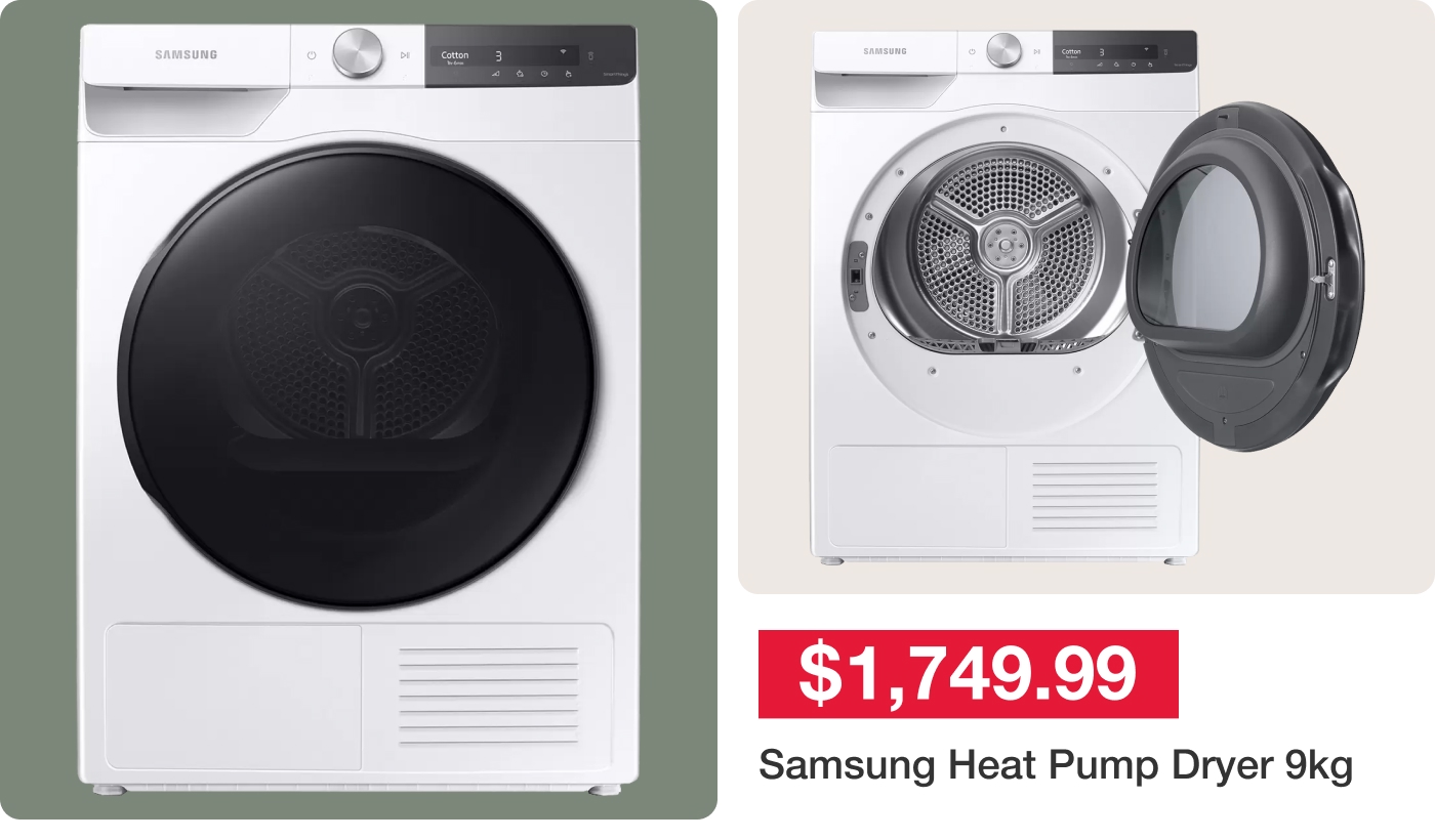 Samsung Heat Pump Dryer 9kg