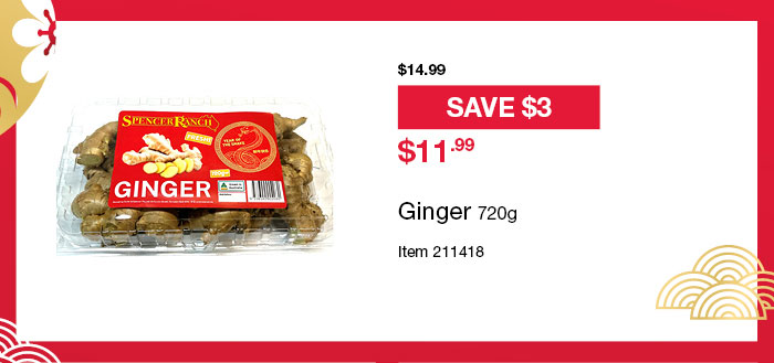 Ginger 720g