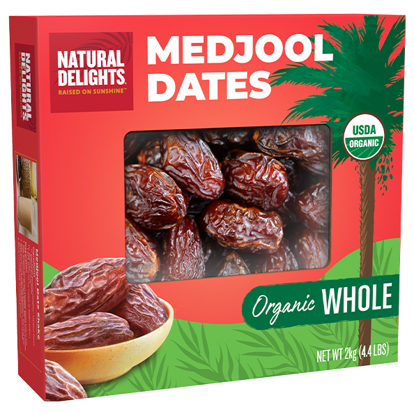 Organic Whole Medjool Dates 2kg