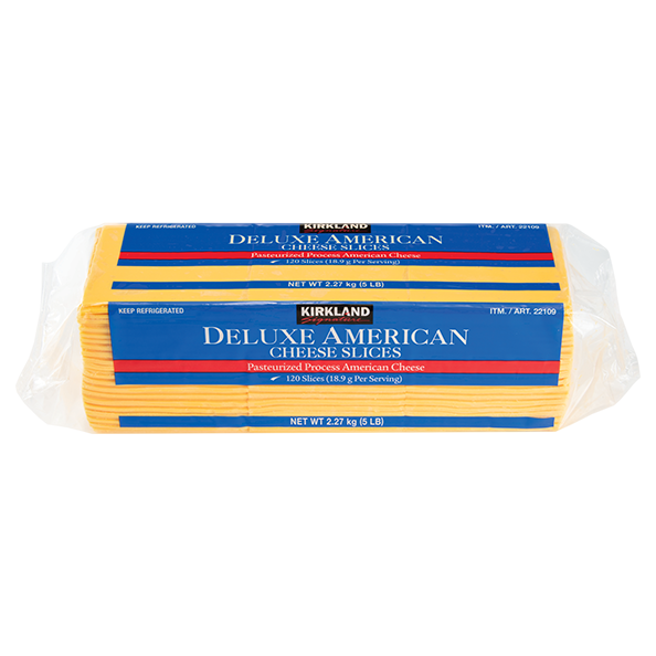 Kirkland Signature American Sliced Cheese 2.27kg