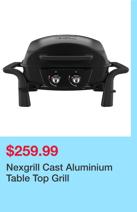 Nexgrill Cast Aluminium Table Top Grill